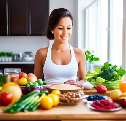 In addition to alkaline foods, how should you scientifically combine your diet when preparing for pregnancy?